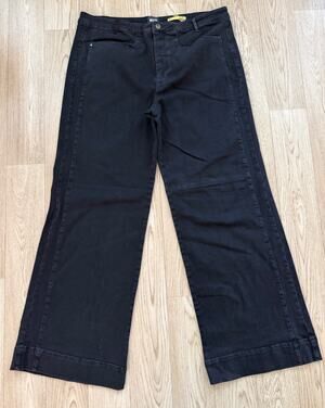NWOT Maeve Anthropologie Relaxed High-Rise Wide Leg Jeans, Size 30/Size 10